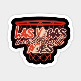 las vegas basketball Sticker